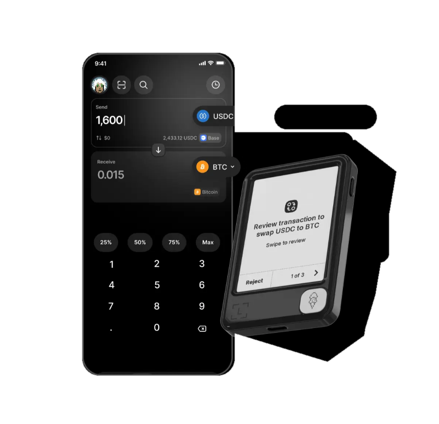 Ledger Wallet 多链兑换与 DeFi 资产管理界面